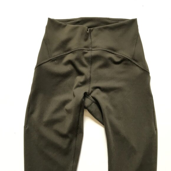 Lululemon InStill High Rise Tight Leggings Womens 4 Spruce Green 25" Inseam Run - Picture 5 of 11